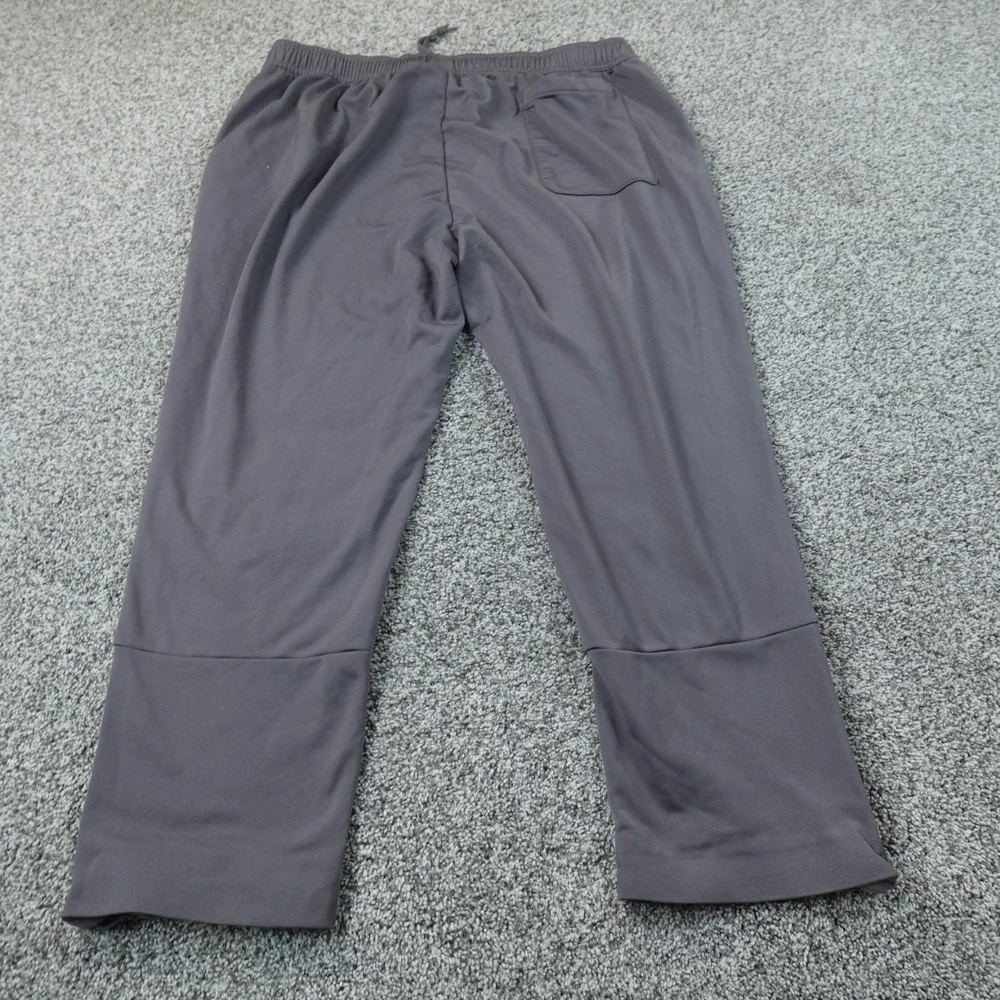 Adidas Pants Mens 2XL Gray Athletic Workout Gym Sweatpants Jogger Drawstring Run